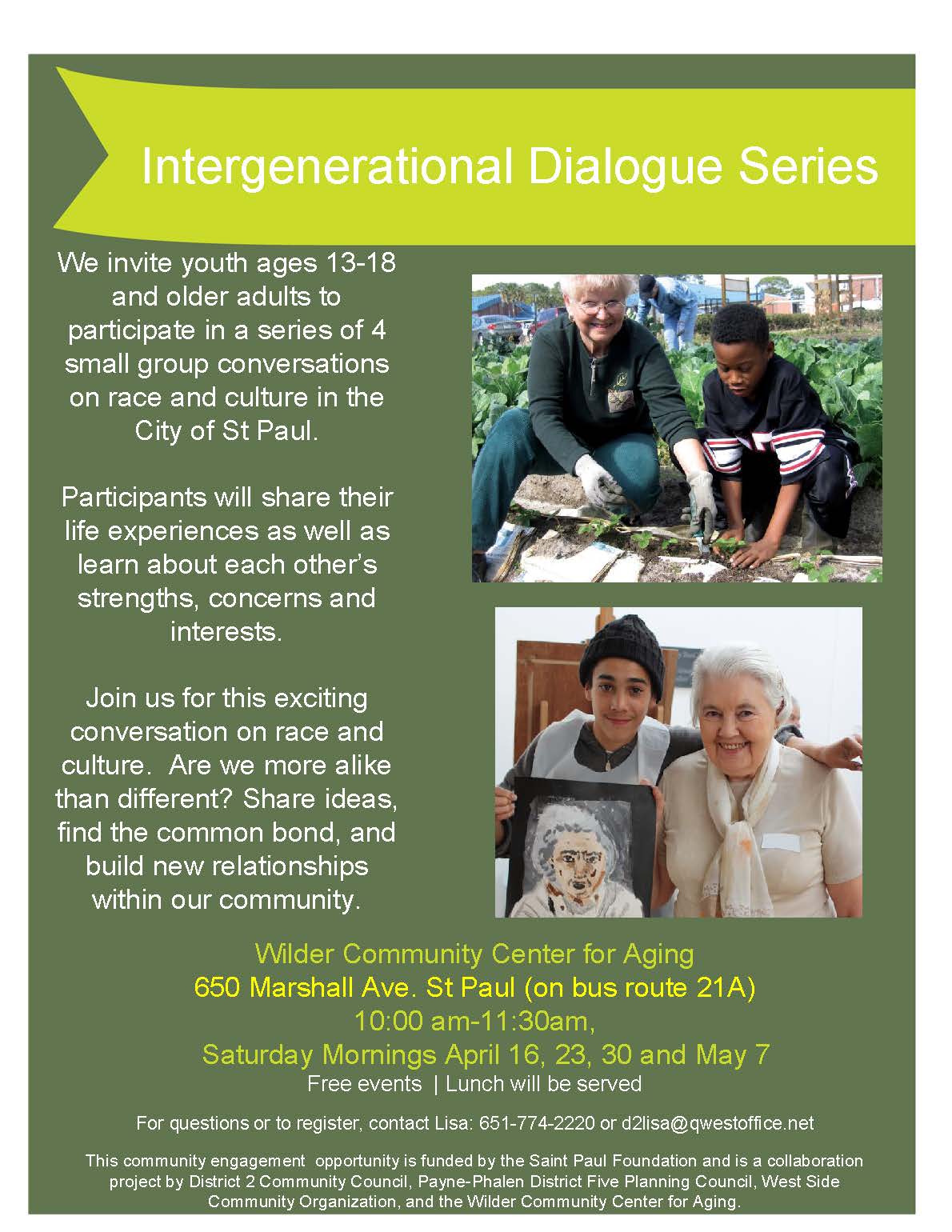 2016 Dialogues flyer